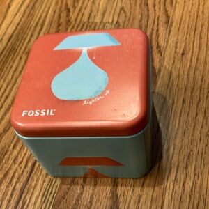 Fossil Metal Watch Storage Case